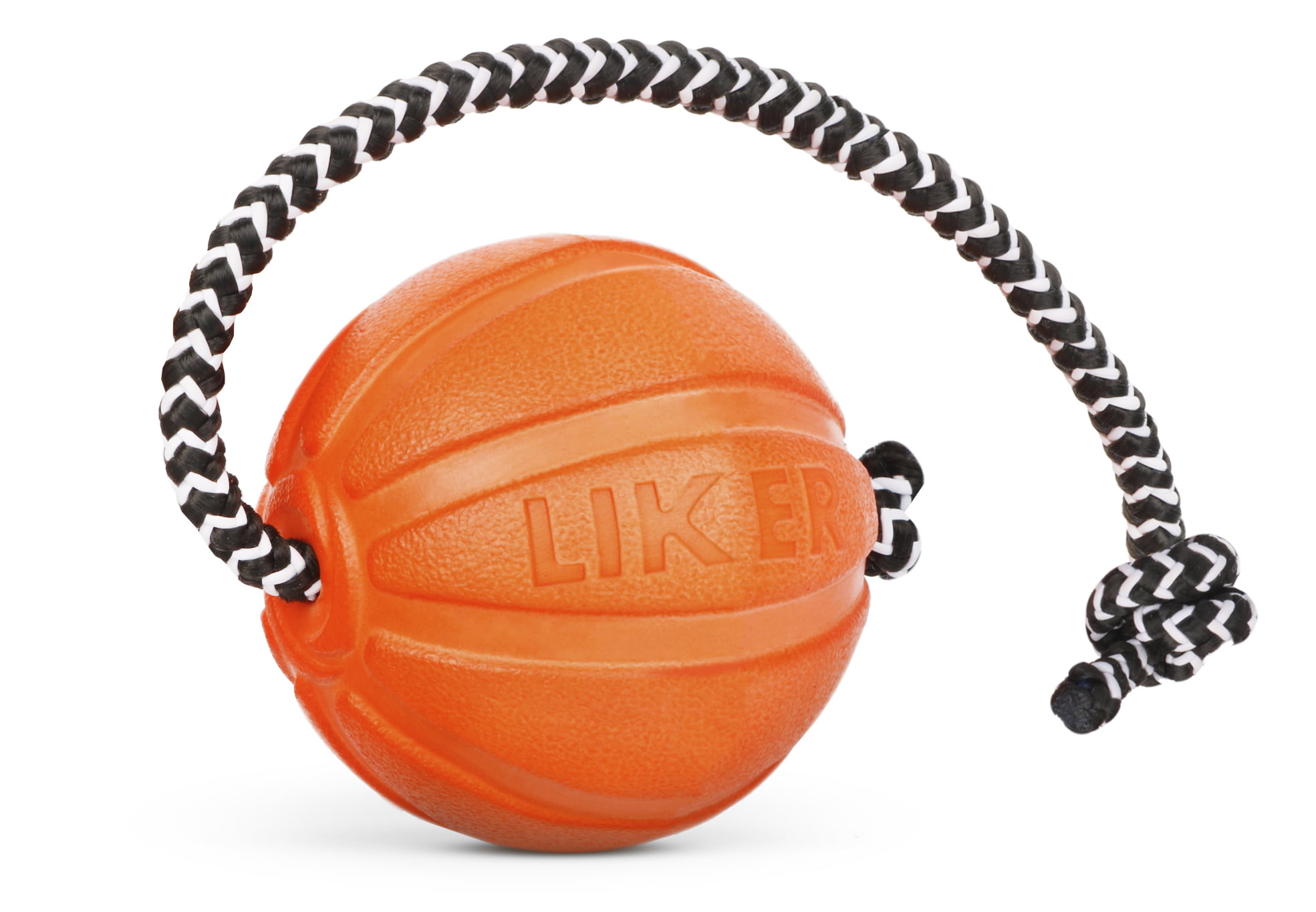 Мячик LIKER Cord 5 со шнуром для собак мелких пород