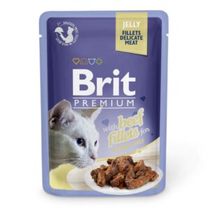Brit Premium Cat pouch 85 г филе ягненка в желе